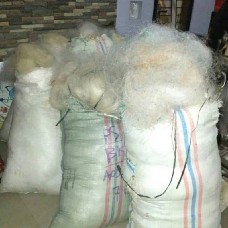 Jaring Bekas Nelayan Media Filter 10kg Untuk Kolam Ikan