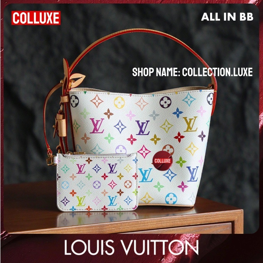 <colluxe>Louis Wittong Louis Vuitton LV Model tas All In BB Tote Bag Shoulder Bag Monogram Kanvas