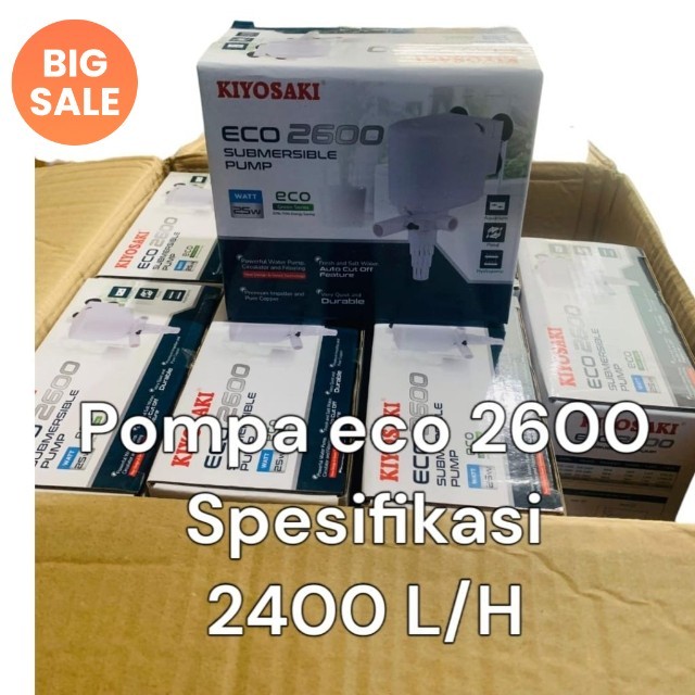 Pompa aquarium 2600 / pompa celup / pompa aquarium / pompa filter aquarium