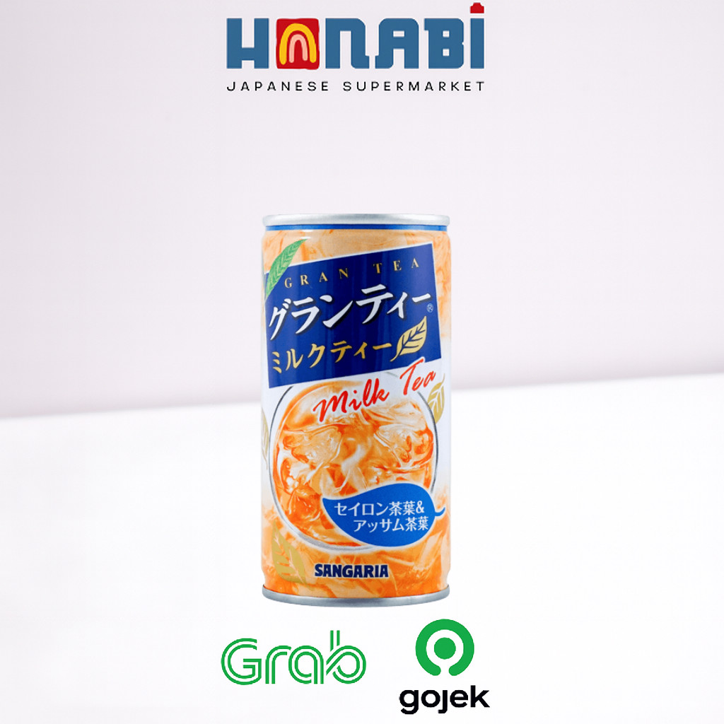 Sangaria Gran Tea Milk Tea 190ml – Kelezatan Teh Susu Premium yang Kaya Aroma Made In Japan