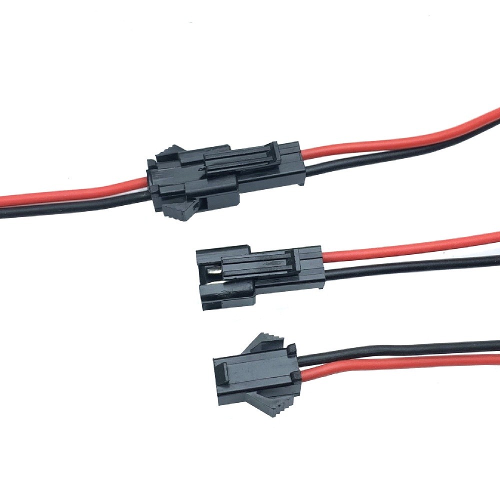 10 Pasang Konektor Kabel JST SM 2Pin 3Pin 4Pin 5Pin Panjang 15cm Male ke Female untuk Lampu LED Stri