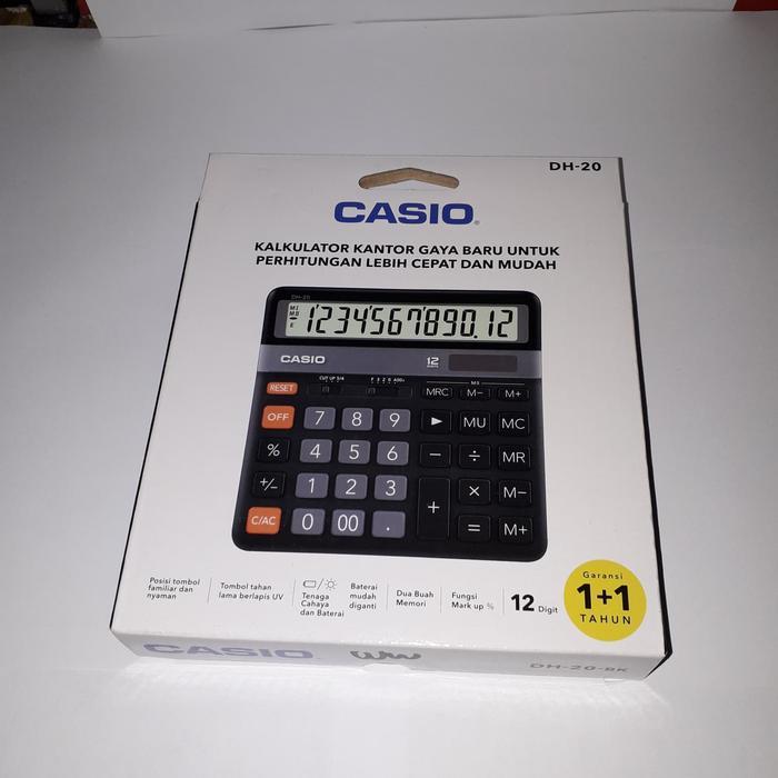 Kalkulator casio DH-20 [Terlaris]