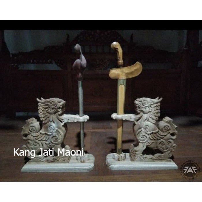 jagrak keris isi ukiran singo mentah BM01628
