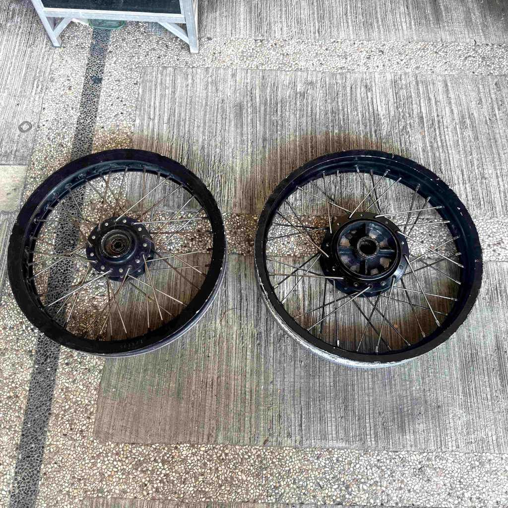 Velg Bekas RX King Depan 17X185 Belakang 18X210 YAMAHA BEKAS COPOTAN MOTOR