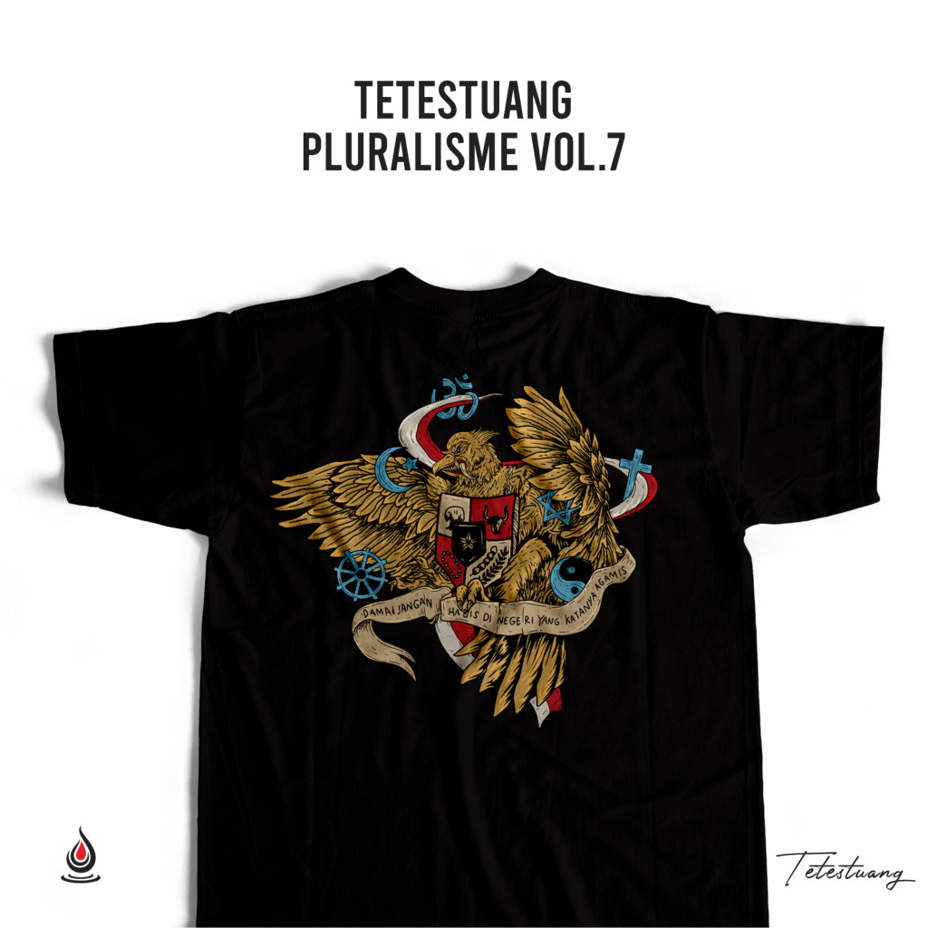 Kaos Pluralisme v7 | GARUDA - KAOS ADEM - UNISEX - VIRAL