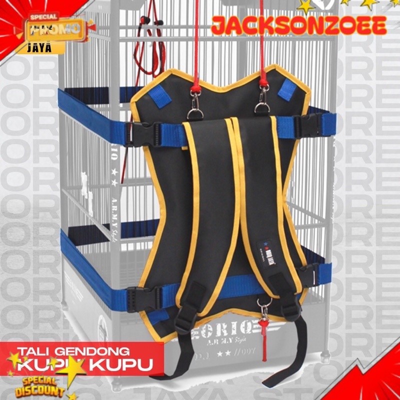 Tas Ransel Gendong Sangkar Kandang Burung Murai dan Kotak Oriq Jaya Original BEST PRODUK CM 