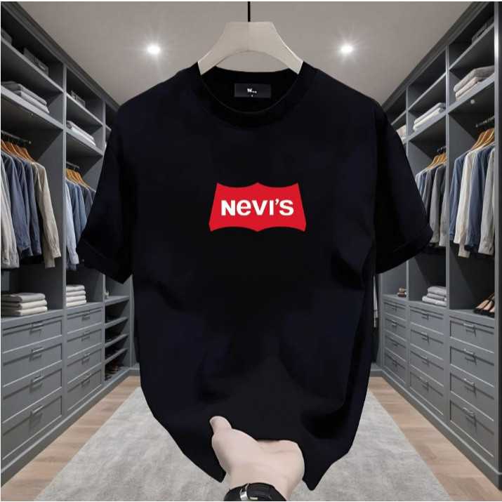 COD | Kaos Pria Wanita Levis Oversize Original | Kaos Distro Streetwear Premium | 100% Cotton Heavyw