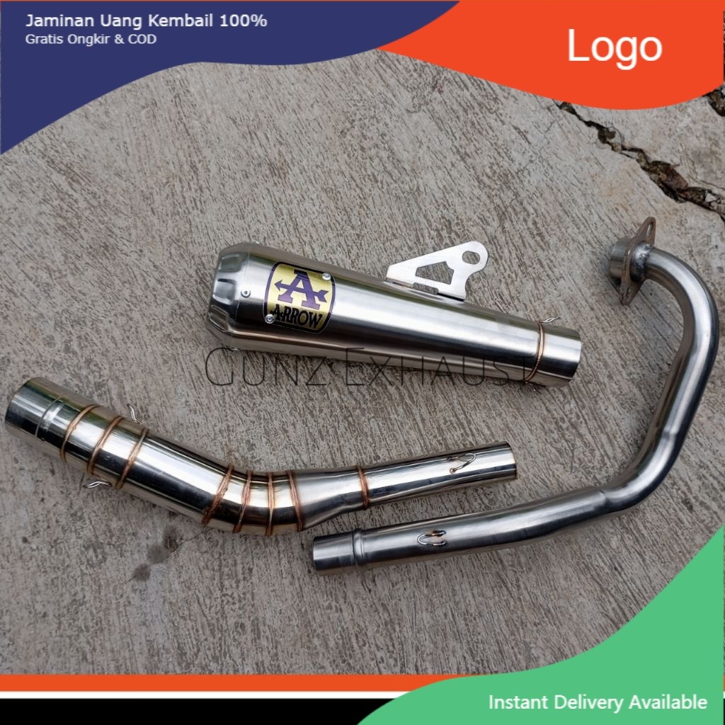 ARROW PNP LC135 Exhaust / Y15 / Y15ZR / RS150 / RAIDERSUZUKI / FZ150i / R15 V3