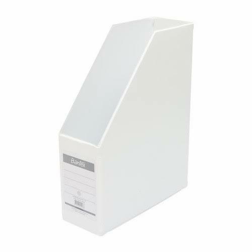 Box file bantex 4011 putih folio 10 cm