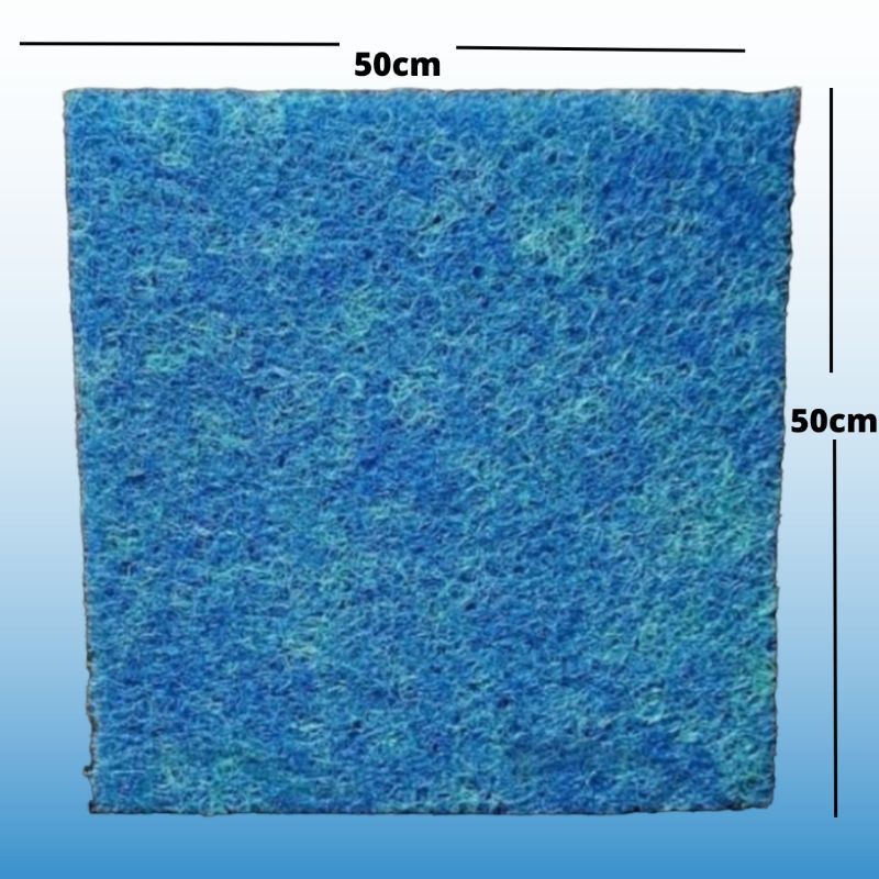 Japmate media filter Kolam Aquarium Filtermate 50X50X3.8CM