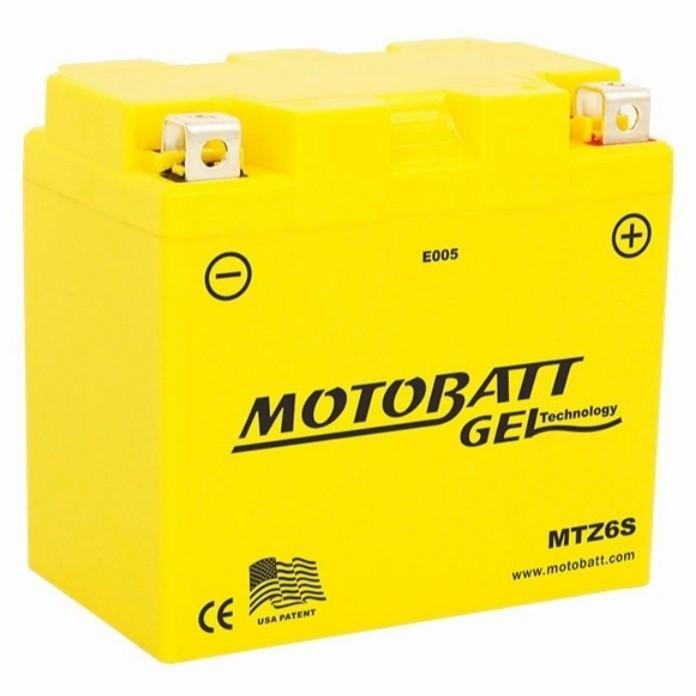 Aki Motor Vario 125 Techno, Vario 150, PCX 150 / 160, CB 150R Old/ New Motobatt MTZ6S Aki Kering Gel