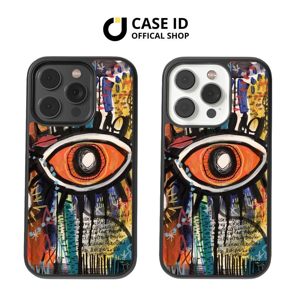 CASE ID Casing Abstract Graffiti Basquiat Untuk Iphone 17 16 15 14 13 12 11 X Xs Xr 8 7 Pro Max Plus
