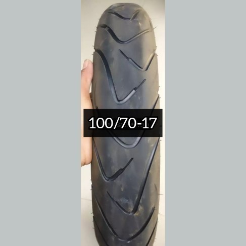 BAN TUBLES UKURAN 100/70-17 FDR