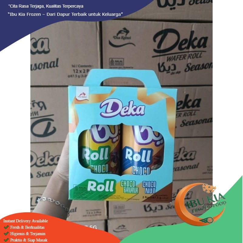 Deka Wafer Roll Toples Isi 2