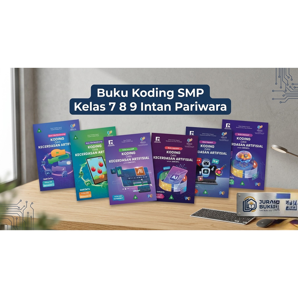 Buku Koding smp kelas 7 8 9 Intan Pariwara edisi baru