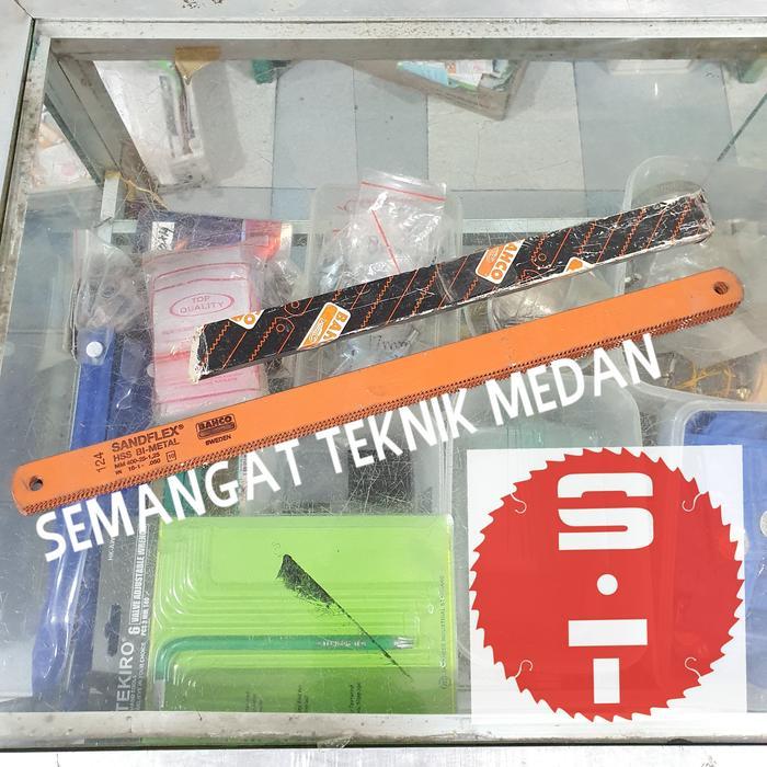 MATA PISAU GERGAJI BESI SANDFLEX SAND FLEX BAHCO 16" 10TPI SWEDEN