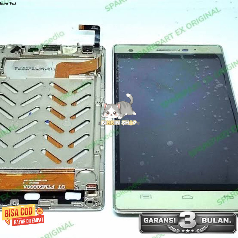 LCD TC LAYAR TOUCHSCREEN TS ALDO AS8 GARANSI