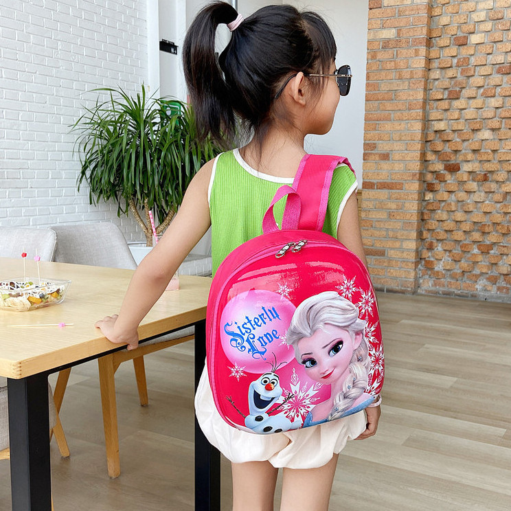 T6038 Tas Ransel Anak Tas Telur Motif Karakter Tas Sekolah Lucu Anak Tas Anak Bentuk Cangkang Telur