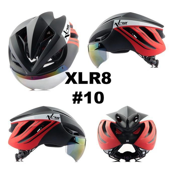 CYCLING HELMET XLR8 10 HELM SEPEDA XLR8