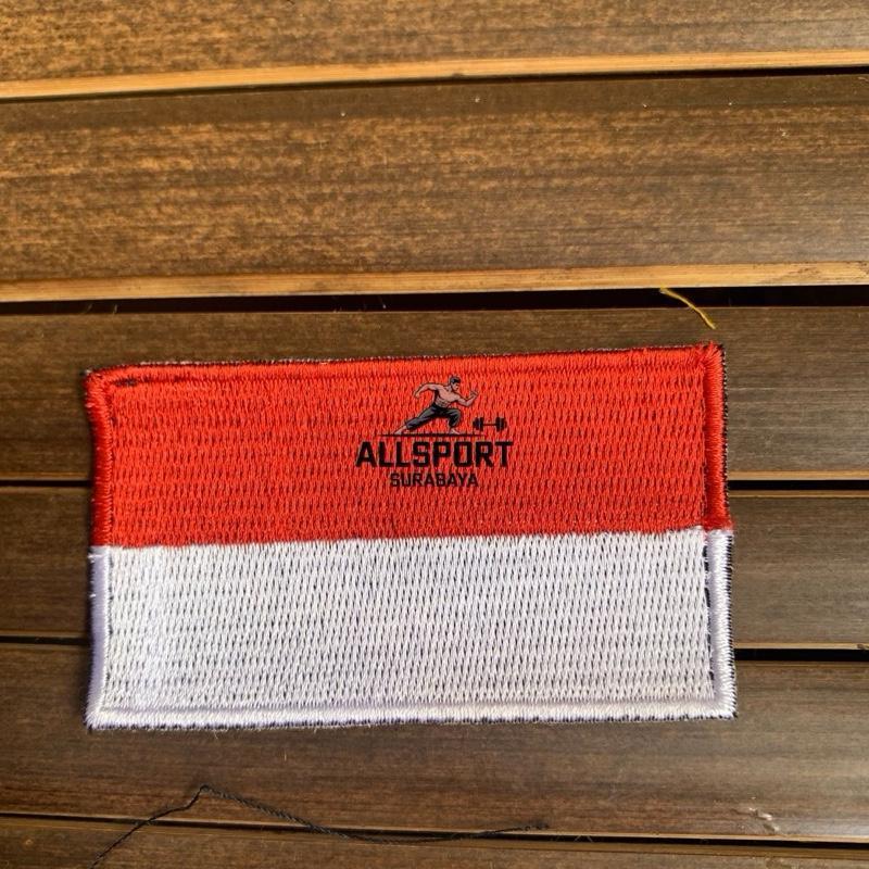 Bet Bendera Merah Putih Kecil Bordir Bet Bendera Indonesia Merah Putih Besar - Badge Bordir untuk Ke