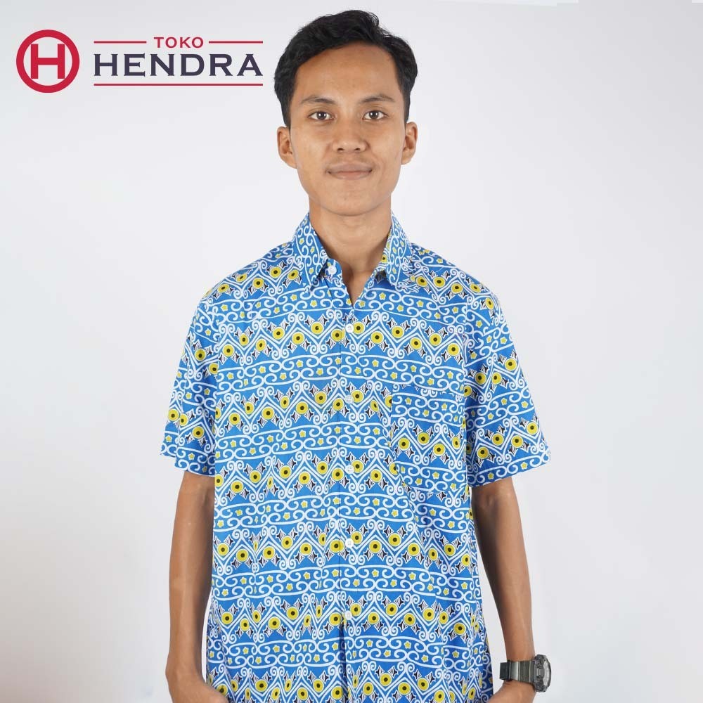 Baju Batik SD Kota Depok Tangan Panjang Dan Pendek | Seragam Sekolah | Batik Kota Depok