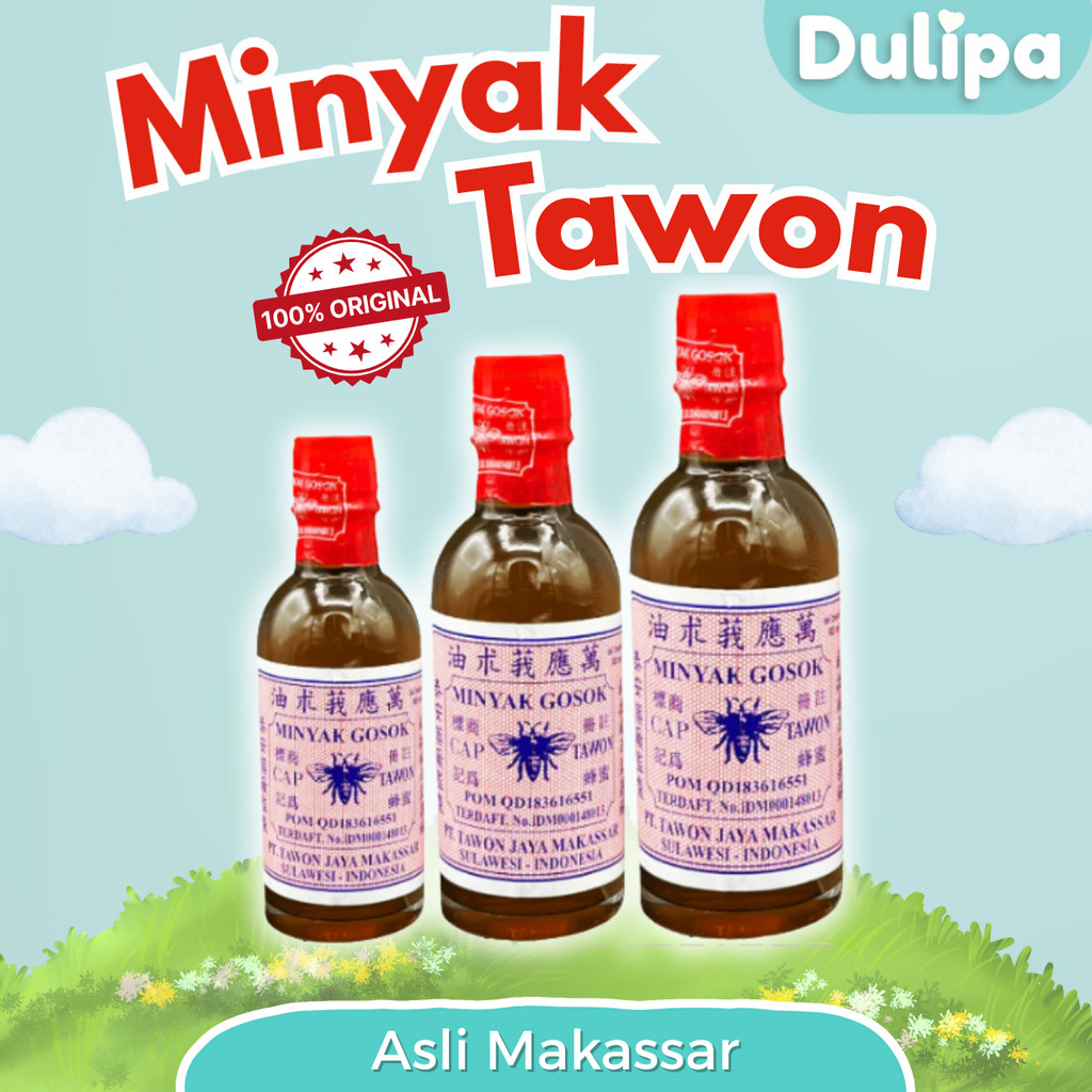 Minyak Tawon MAKASSAR Minyak Gosok Pijat Hangat 30ml 60ml 90ml Minyak Tawon Makassar