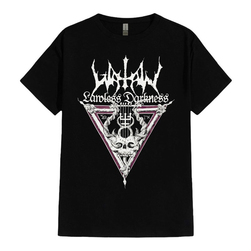 (COD) T-SHIRT / KAOS BAND OFFICIAL WATAIN - LAWLESS DARKNESS