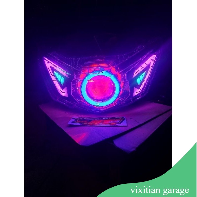 lampu projie beat deluxe lampu depan beat new deluxe 2020 2021 2022 2023 custom alis runing pnp