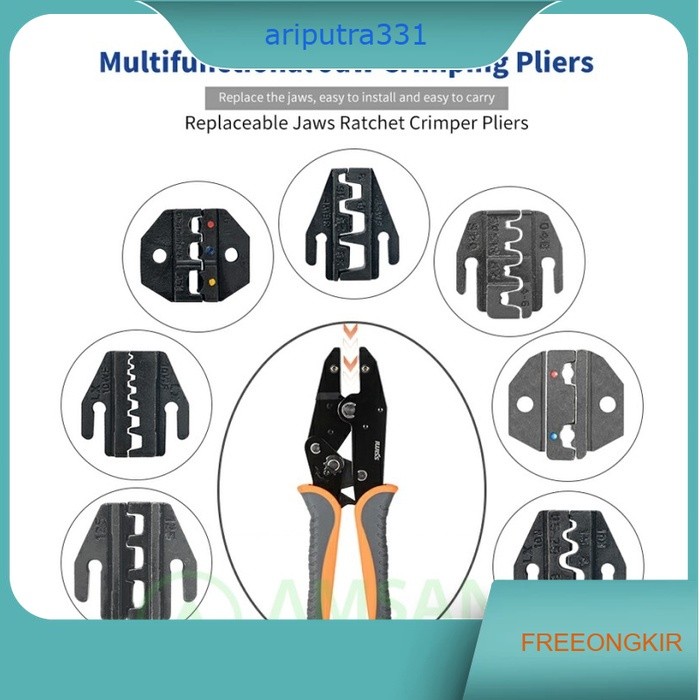 IWISS Jaw IWS HS LX Series Mata Tang Crimping