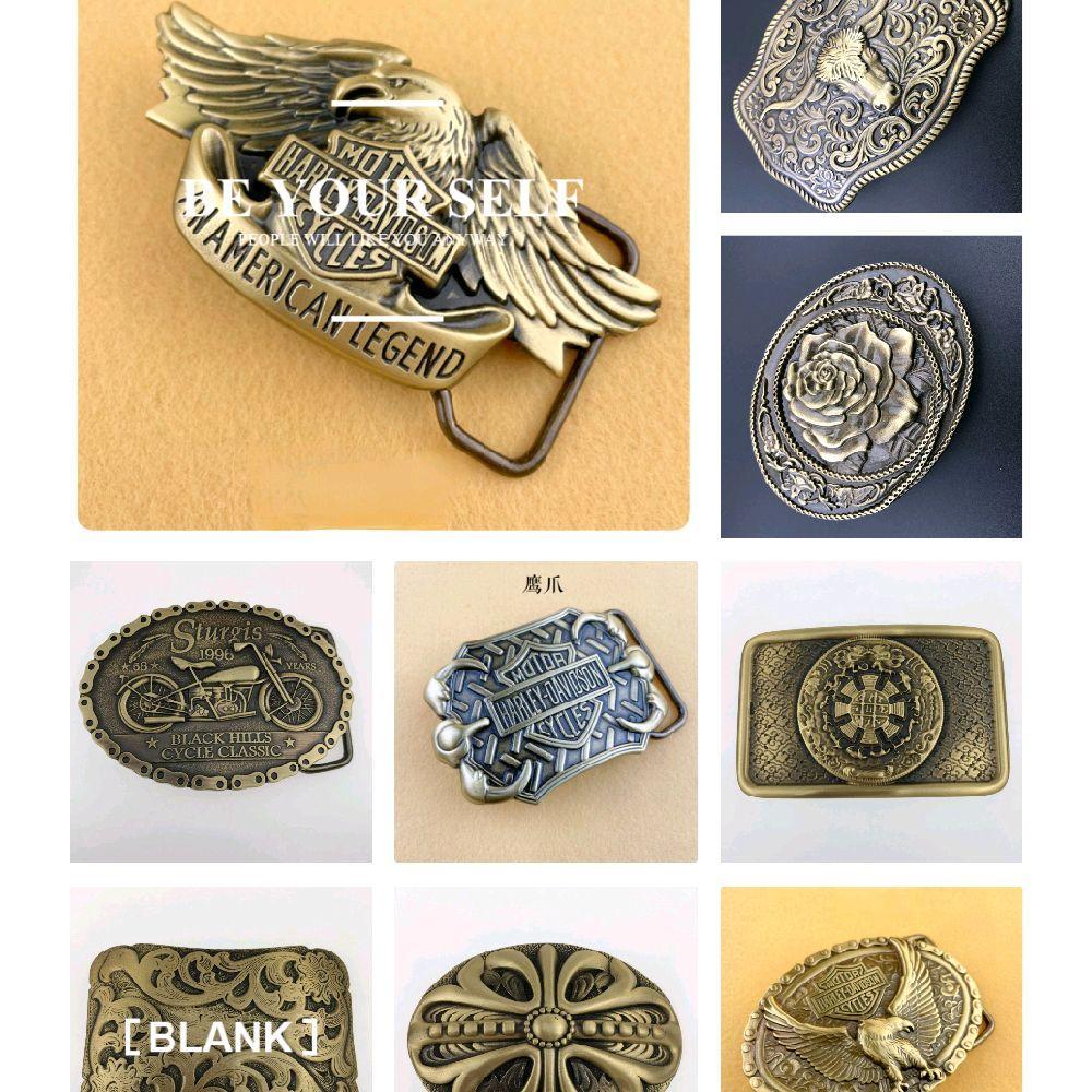 Kepala Ikat Pinggang Bahan Kuningan Brass Belt Buckle Kepala Gesper