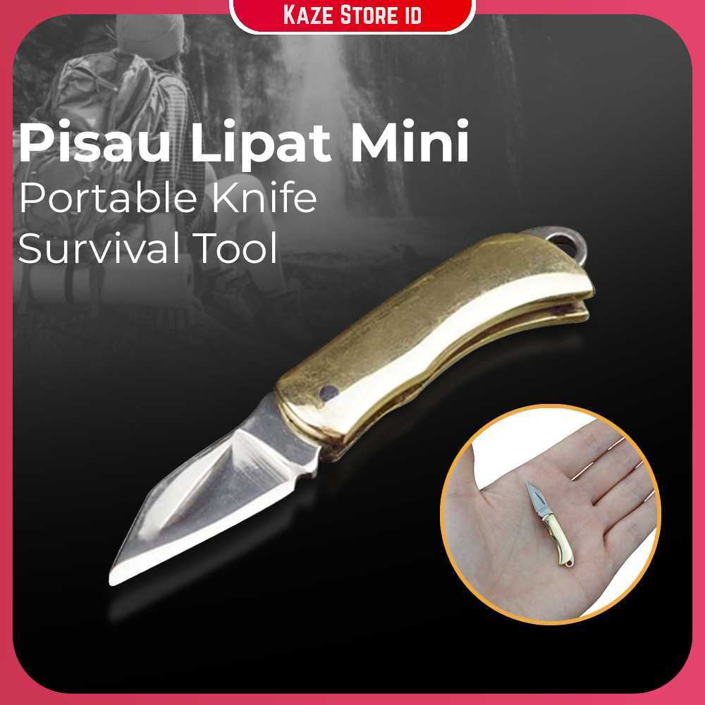 FervorFOX Pisau Lipat Mini Portable Knife Survival Tool EDC - PMT5