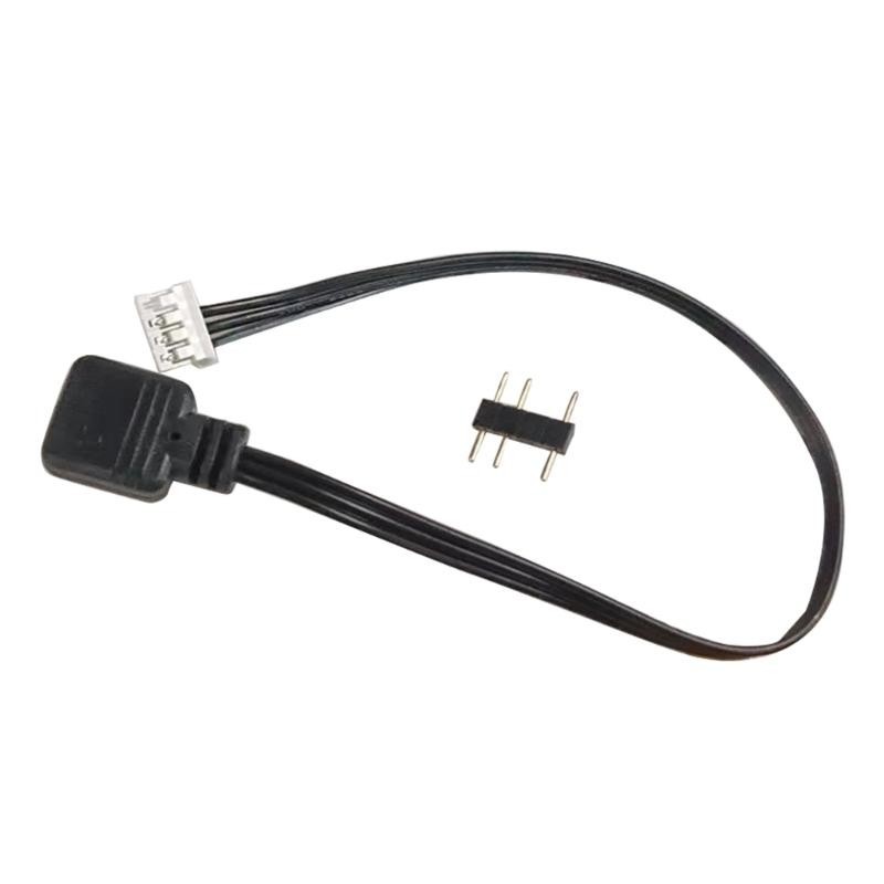 Fan Controller Adapter Cable 5V 3-pin To 6pin/ 4pin Converter  5V ARGB 3Pin to 4Pin 6Pin for Coolmoo