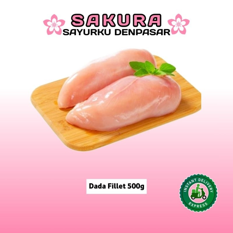 DADA AYAM FILLET POTONG DADU - SAKURA
