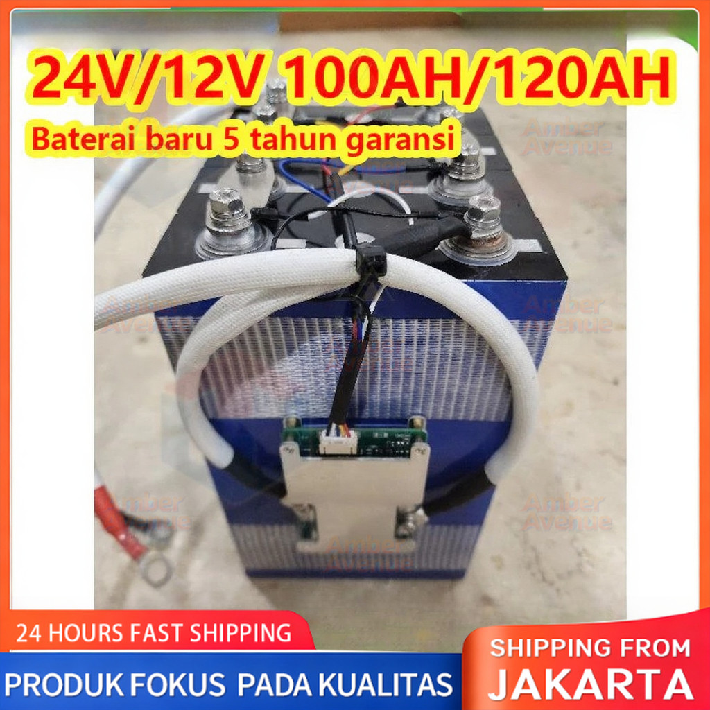 NEW - Sudah dirakit Battery Lifepo4 Battery Lifepo4 12v 100ah/120ah