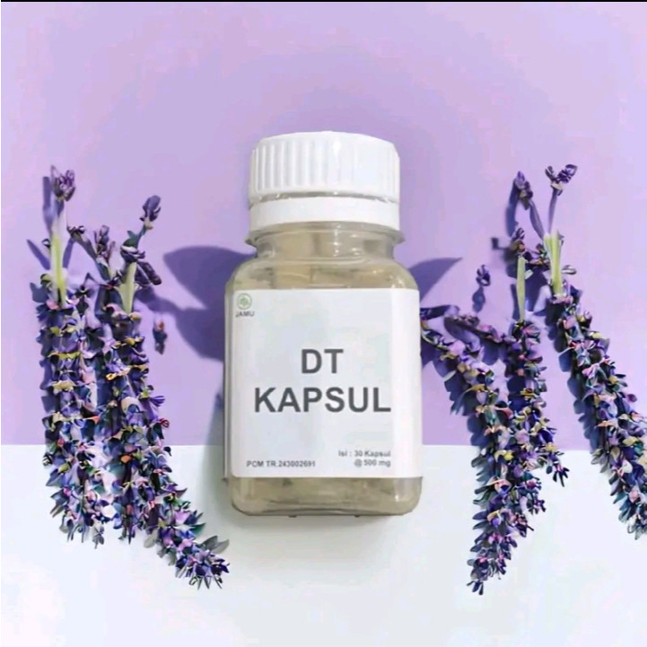Garansi Pasti Ori DT KAPSUL PENGHANCUR LEMAK ORIGINAL ISI 60 KAPSUL - RINDU HERBAL