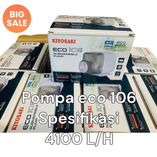 Pompa kolam ikan 106 / pompa celup / pompa kolam / pompa aquarium / pompa filter aquarium / pompa fi