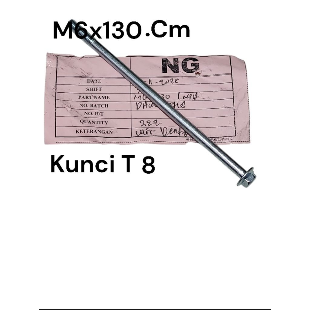 Bold baut rengkes crangcase kerengkes mesin tengah kanan blok vario 125 . 150 pcx
