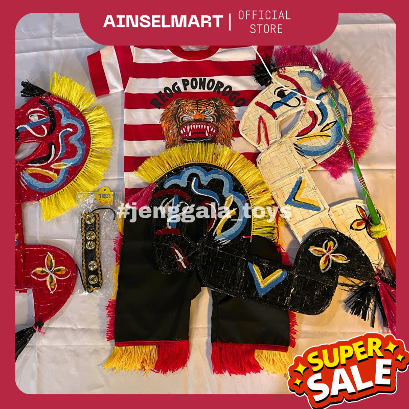 Baju Jaranan Full Set Anak Tk Baju Kuda Lumping Anak KL
