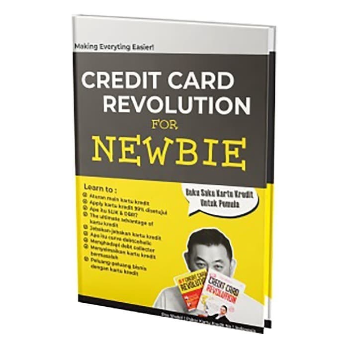Buku Credit Card Revolution for Newbie. Roy Shakti CCR ritz academy