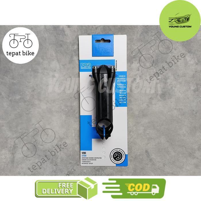 Stem Pro Vibe Alloy 100mm 110mm 120mm 10 Degree Derajat - 146 gram - 100 mm -young