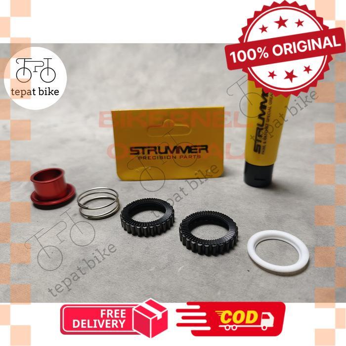 Upgrade Kit Star Ratchet 60T Strummer for all Freehub Ratchet 36T - Tanpa Grease -biker