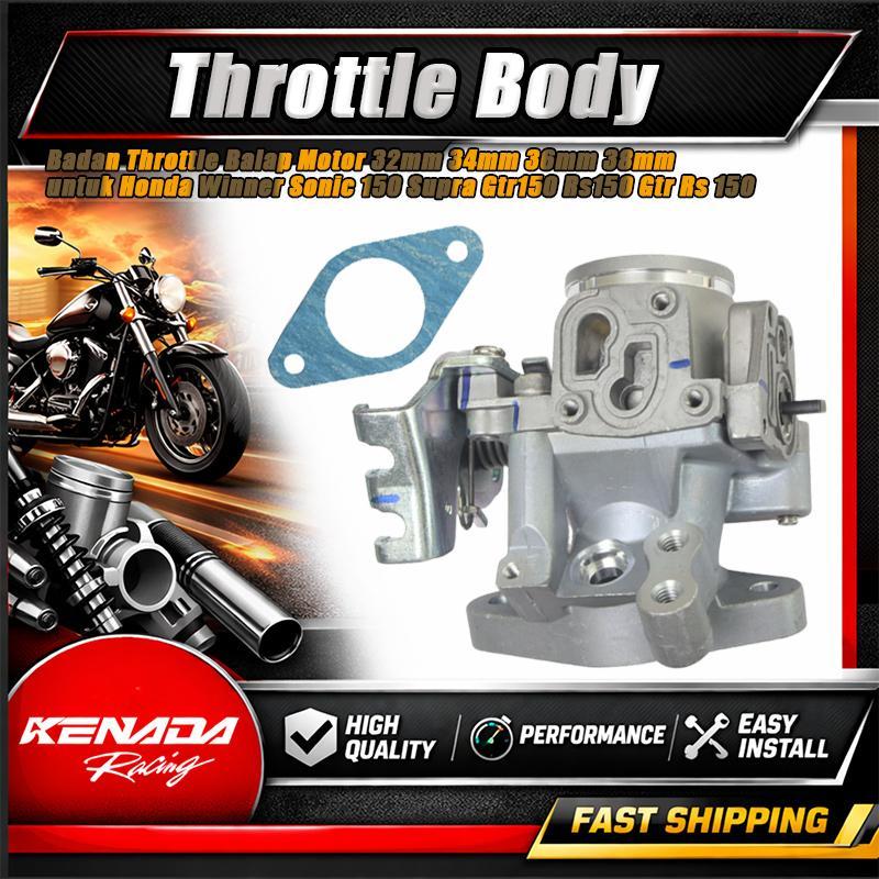 KENADA Racing Throttle Body  TB INLET INTAKE Sonic Cbr 150R Facelift Supra Cb150 Sonic 32 CBR RS150 