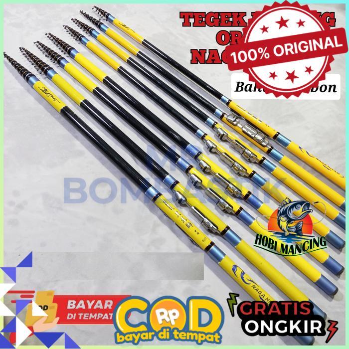 TEGEK KOLONG JORAN TEGEK CARBON KOLONG OREGON NAGA HITAM 360 - 450 - 540 - 630 RING - 540 -bomb