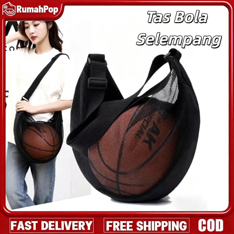Tas Bola Selempang Tas Sepak Bola Tas Basket Tas Jaring Voli Tas Selempang Besar Dengan Kapasitas Be