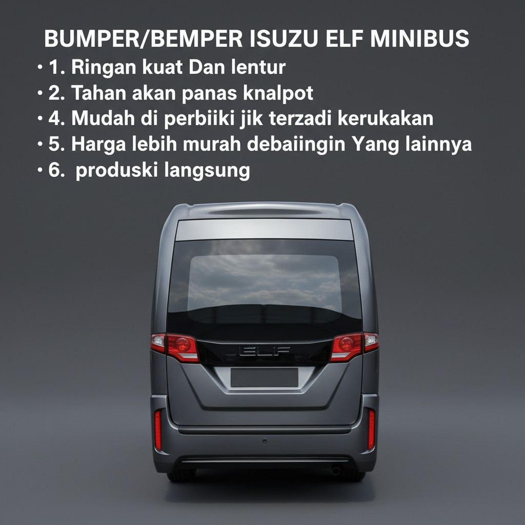 bodikit BUMPER BEMPER ISUZU ELF MINIBUS