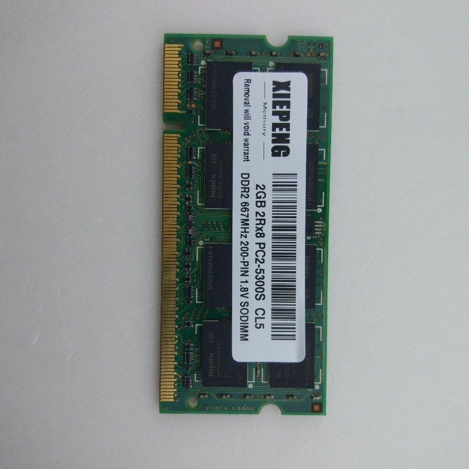 Notebook 2GB 2Rx8 PC25300S RAM 1GB DDR2 667 MHz 4GB pc2 5300 Memory for HP IQ770 IQ771 uk IQ504 IQ50