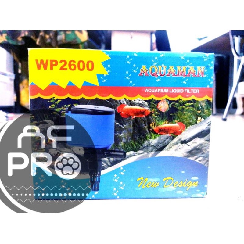 Pompa aquarium kolam AQUAMAN WP 2600 Submersible Pump