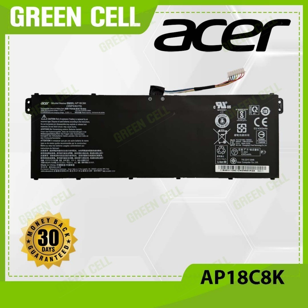 Acer Laptop Battery AP18C8K AP18C4K for Aspire 5 A514-53 A515-44 A515-56 A517-52 A514-54 A515-43G
