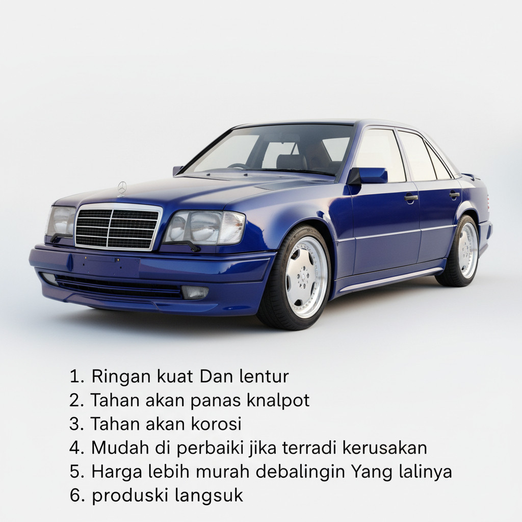 cicilan 0% BODY KIT bodykiT MERCEDES BENZ W124 BOXER BUMPER BEMPER