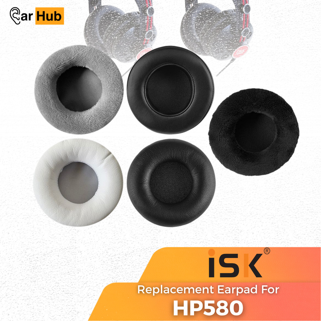 Earpad Earcup Ear Cushion ISK HP580 HP 580 HP-580 Busa Bantalan Foam